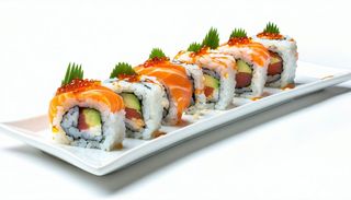 42. Sushi grande 8 nigiri, 8 uramaki, 6 hosomaki