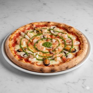 Pizza frutti de mare