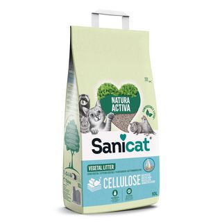 SANICAT Recycled Cellulose, upijajući biljni pijesak za ljubimce, bezmirisni 10l (KOD PSANECOG010L31)