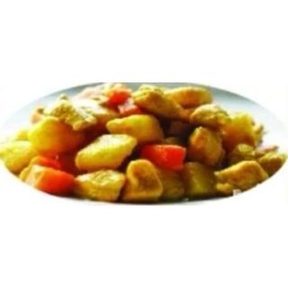 Pollo Con Patatas En Salsa De Curry