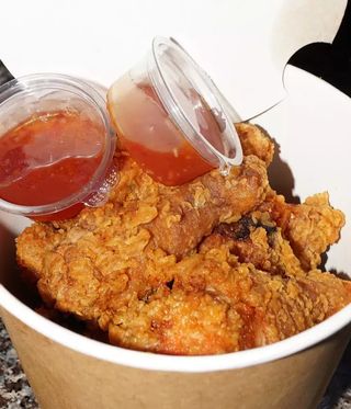 Куриные голени в панировке