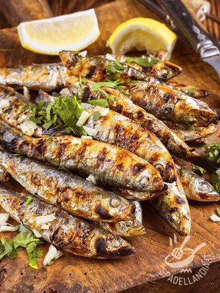 Plancha Sardines