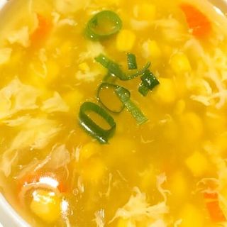 Sopa De Maíz Con Pollo