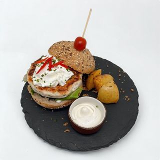 Hamburguesa de pollo