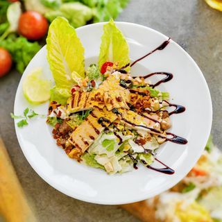 salada cesar vegetariana