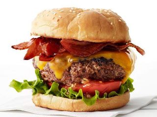 Bacon &cheese burger