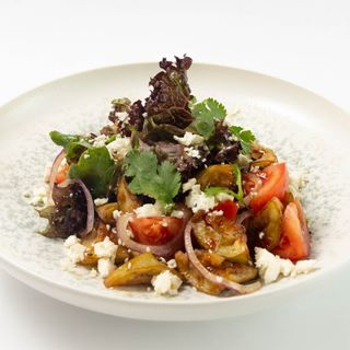 Салат Кисло-сладкий баклажан