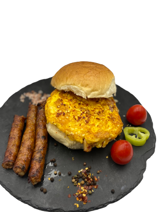 Omlet u lepinji sa kobasicom