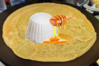 Crepes Miele e ricotta di pecora