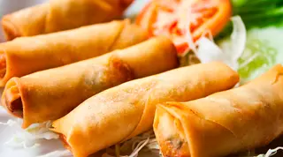 Przekąski: Pierogi Hacao z krewetkami (6 szt.)