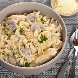 Pasta Parmegiano Escalope