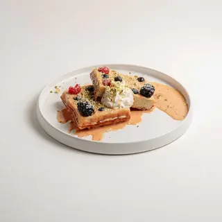 Sweet Waffle with Berries
