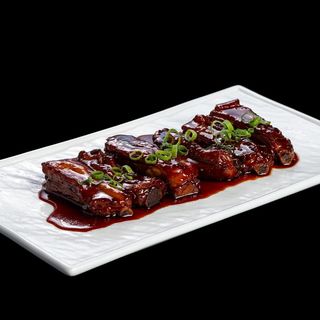 糖醋小排 Costilla ibérica agridulce en salsa de soja 