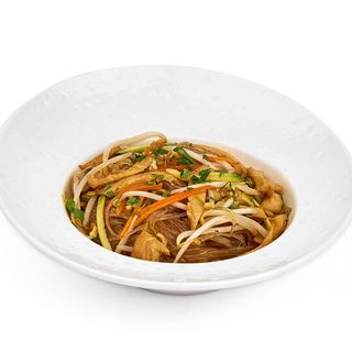 211 Spaghetti di soia con pollo