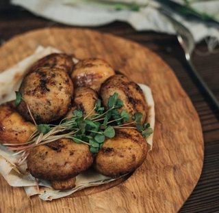 Печериці гриль