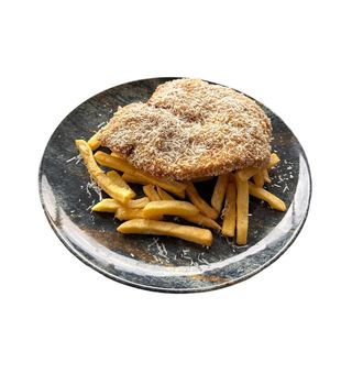 Șnițel uriaș de pui