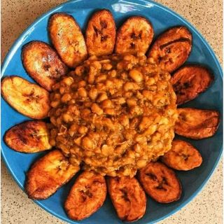 Pottage Beans, Plantain & Beef