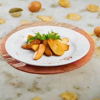 Картофель, жареный из отварного