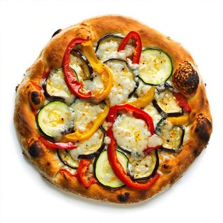 Trancio con Melanzane, Zucchine e Crema di Formaggio Pecorino