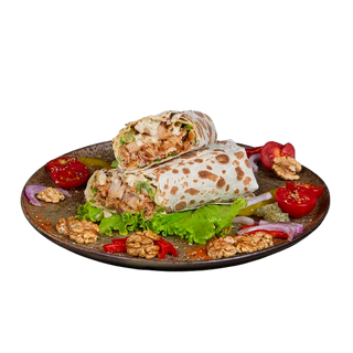 ქათმის შაურმა ნიგვზით დიდი