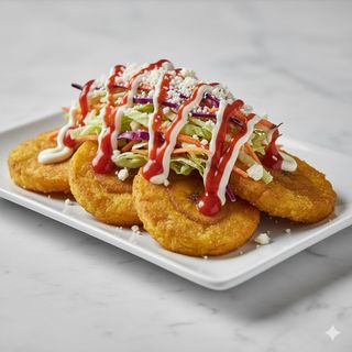 Ración De Tostones Playeros (4 Uds.)