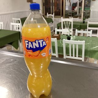 Fanta naranja litro y medio 
