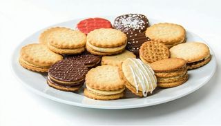 Vassoio biscotti di frolla assortiti 500 g