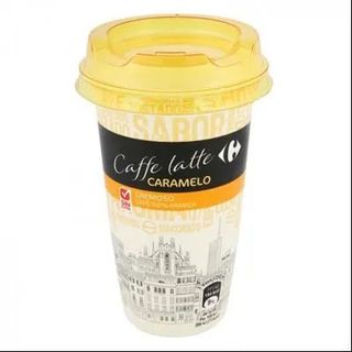 Café Latte Macchiato Caramelo Carrefour sin Gluten 250 Ml.