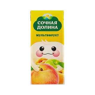 Сок Сочная Долина Мультифрукт 0,2