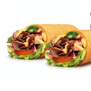 Menu Wrap Signature Steak & Cheese (Dobro da Proteína)
