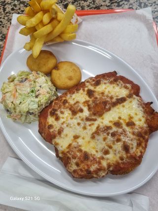 Milanesa de frango