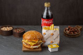 Menu Cheese Burger chicken x2