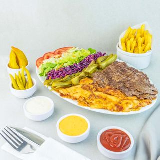 Farfurie mare amestec