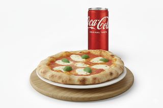 Pinsa la bufalotta + Lattina Coca-Cola