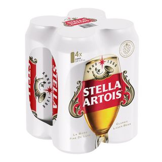 Пиво Stella Artois з/б, мультипак (4*0,5л)