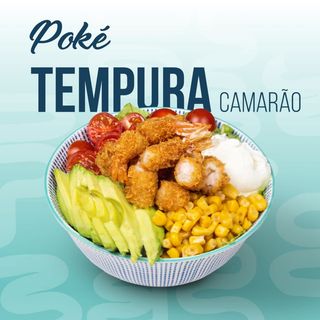 Poke Tempura de Camarão