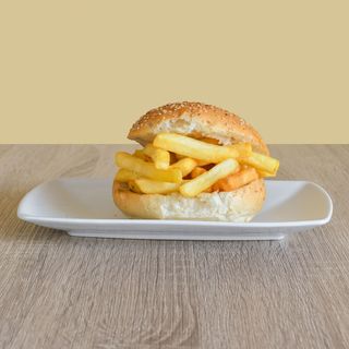 Panino con patatine