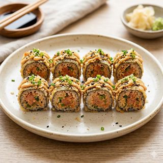 Hosomaki Tempurizado De Atún Picante (8 Uds.)