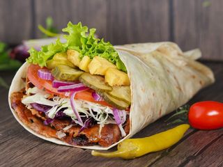 Shaorma mixt (pui si vită-berbecuț)