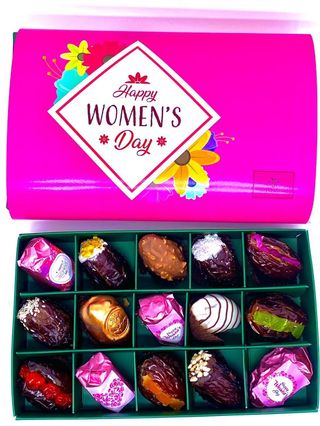 Damiers Dattes Fourrées Et Enrobées 500gr