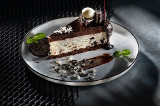 Oreo biscuit mousse