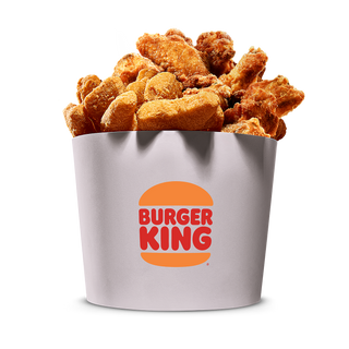Cubo Alitas (8 Uds.) + King Nuggets (10 Uds.)