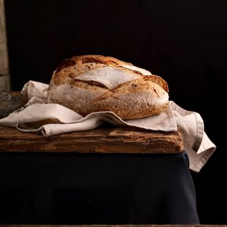 Пълнозърнесто хлебче с квас