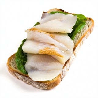 20. Bocadillo De Bacalao Ahumado