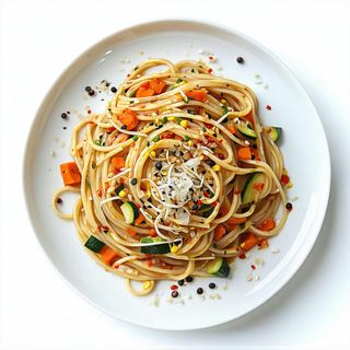 21. Spaghetti fritti