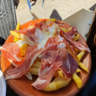 Huevos Rotos Con Jamón