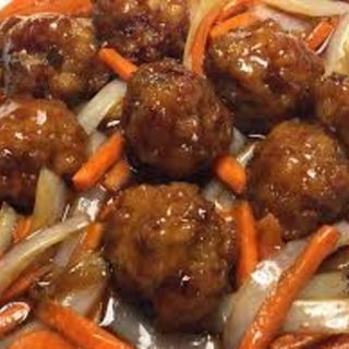 113. Albóndigas Con Salsa China