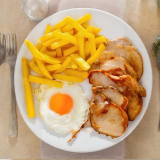 Febra de Porco Grelhado