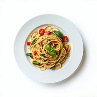 342. Spaghetti di soia con  verdure