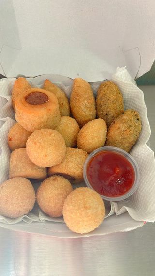 Kit 15  Salgados para festa 